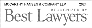Best Lawyers badge McCarthy Hansen & Company 2024